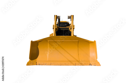 new bulldozer front view