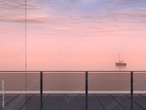 pink landscape