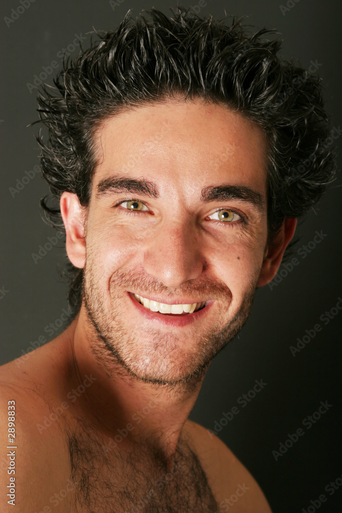 Obraz premium handsome caucasian man