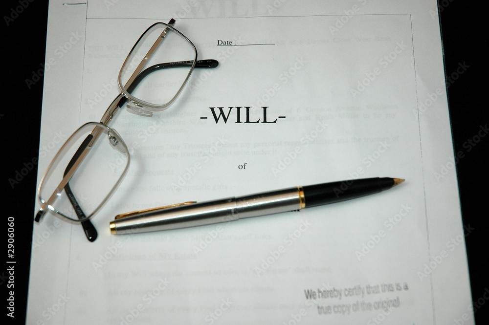 will, glasses and fountain pen will, glasses and fountain pen