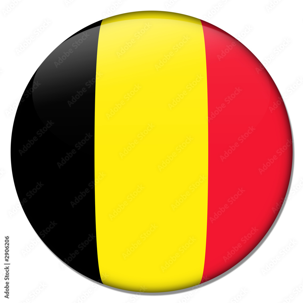 Fototapeta premium belgien belgium button