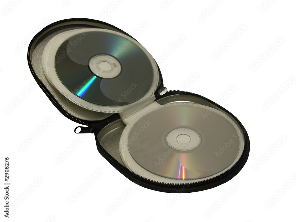 Fototapeta premium discs in case