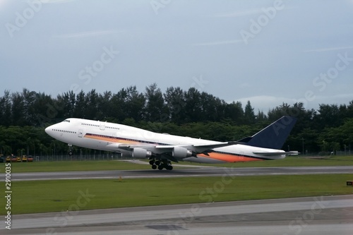 airplane taking off