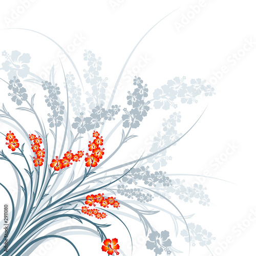 abstract floral background