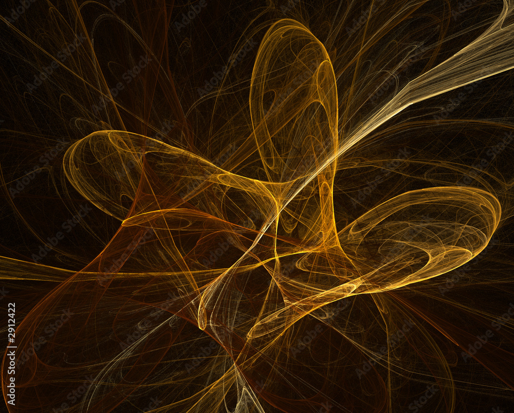 Fototapeta premium flowing fractal