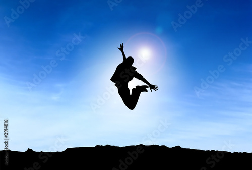 jumping guy © Dmitri MIkitenko