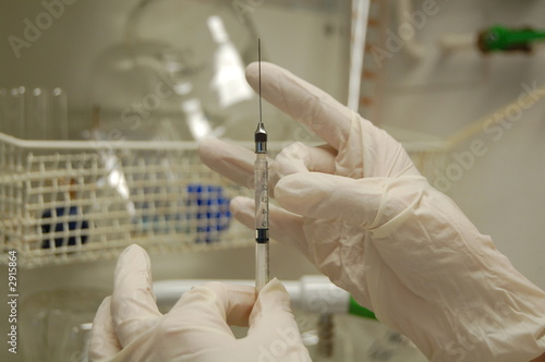 syringe knocking