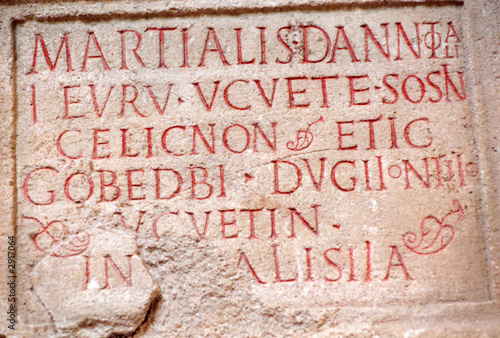 Photo 0886 - alésia, bourgogne, vestige gallo-romain