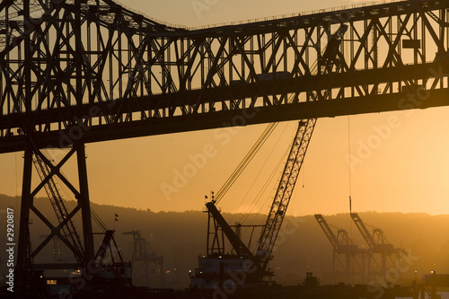 bay bridge sunrise