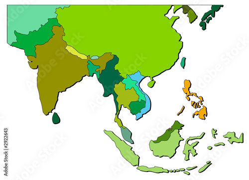 map of southeast asia