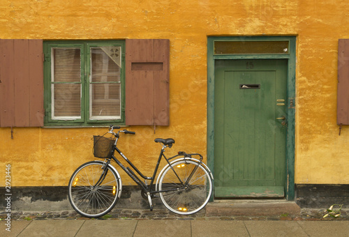 yellow house