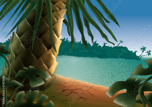 small island