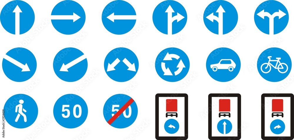 mandatory signs mandatory signs