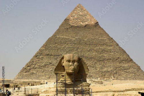 pyramid and the sfing photo