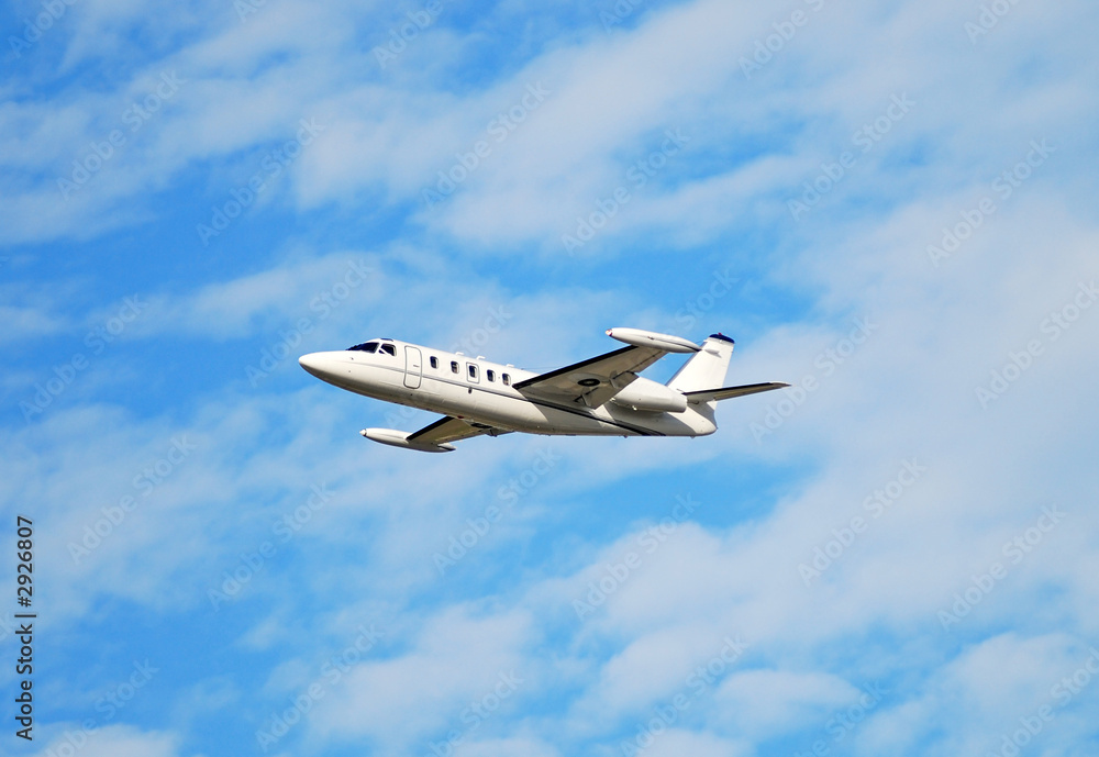 Obraz premium luxury private jet