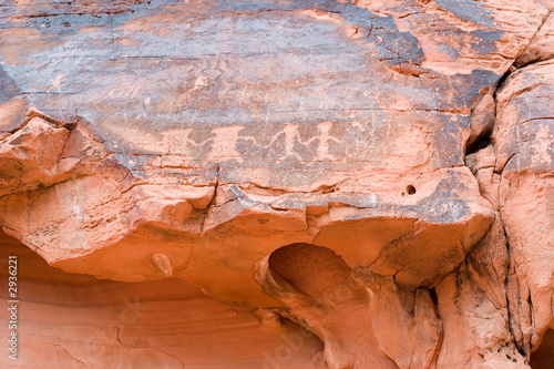 petroglyphs at Valley of Fire in Nevada