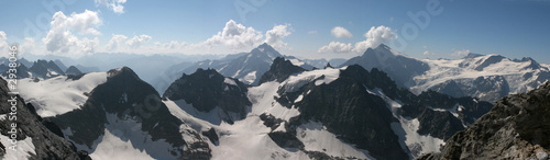 wide alps panorama
