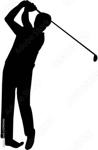 golfer silhouette