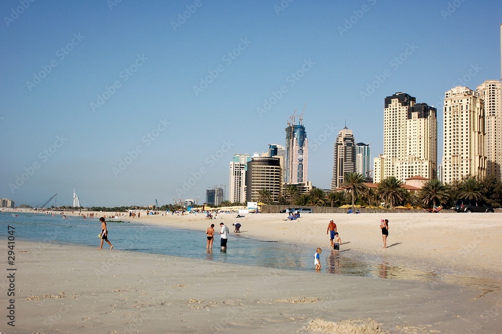 Obraz premium jumeirah beach dubai
