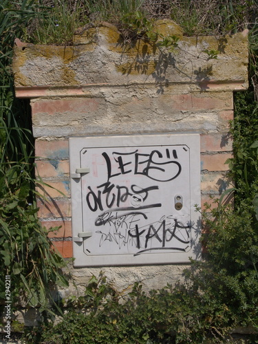Graffiti in der Toskana