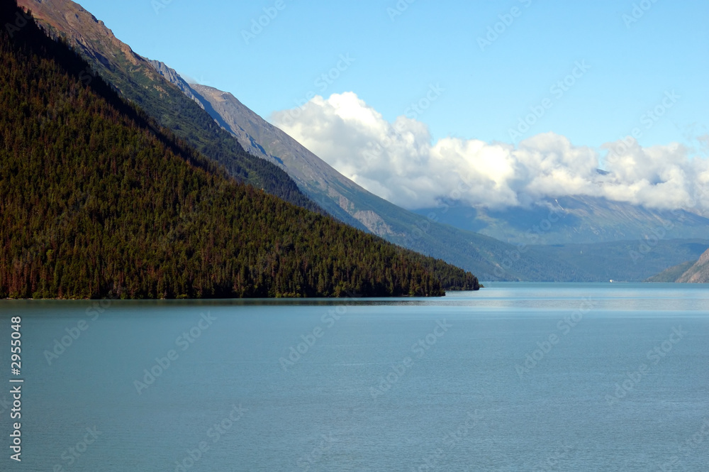 lake on the kenai peninsula alaska