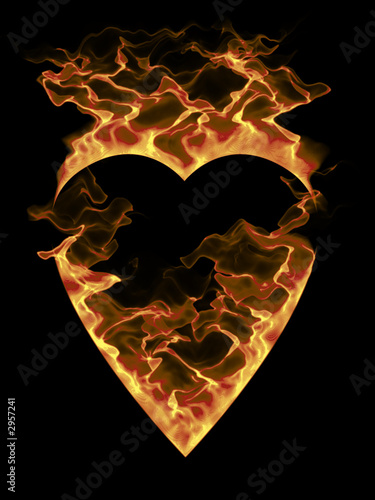 burning heart