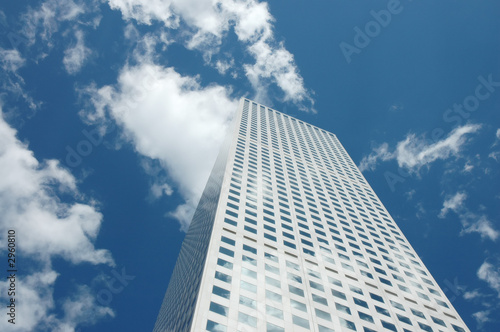 skyscraper against the sky