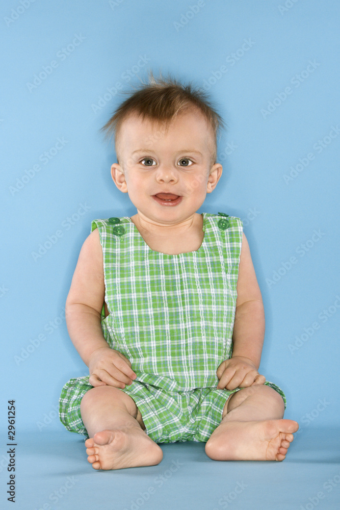 Portrait of baby boy.