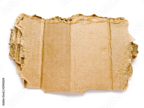 cardboard scrap for notice