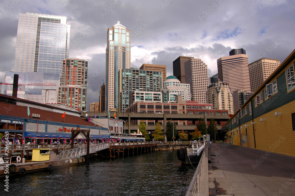 Obraz premium downtown seattle
