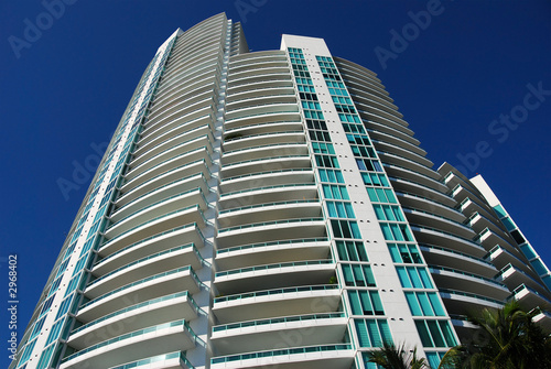 modern residential condominium in miami beach