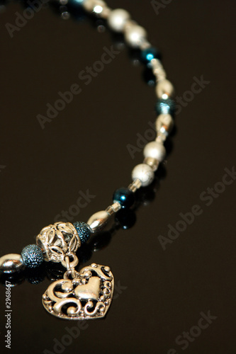 hand made beaded necklace