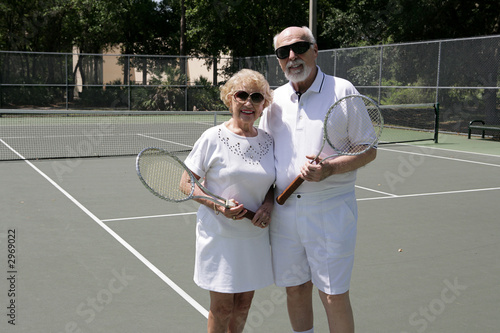 active seniors in shades
