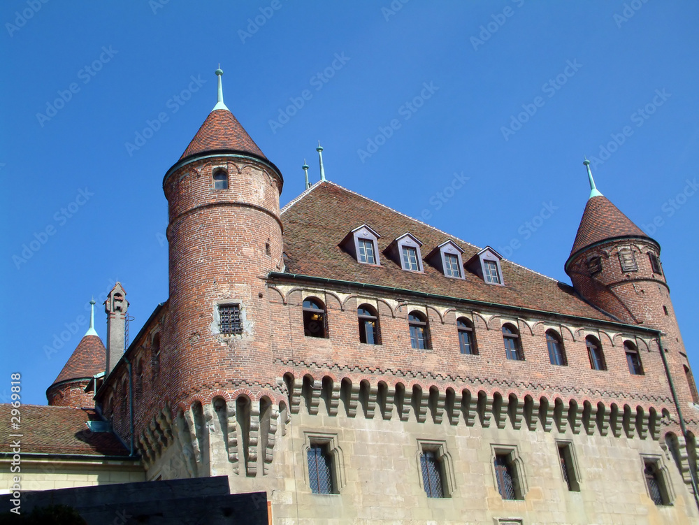 castle in switzerland