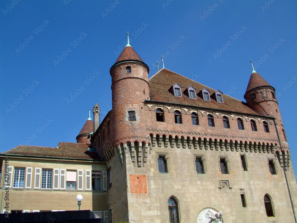 castle in switzerland