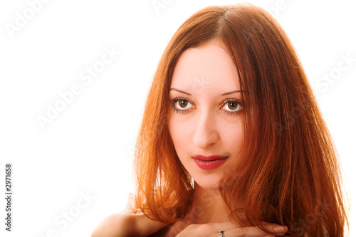 red-haired girl