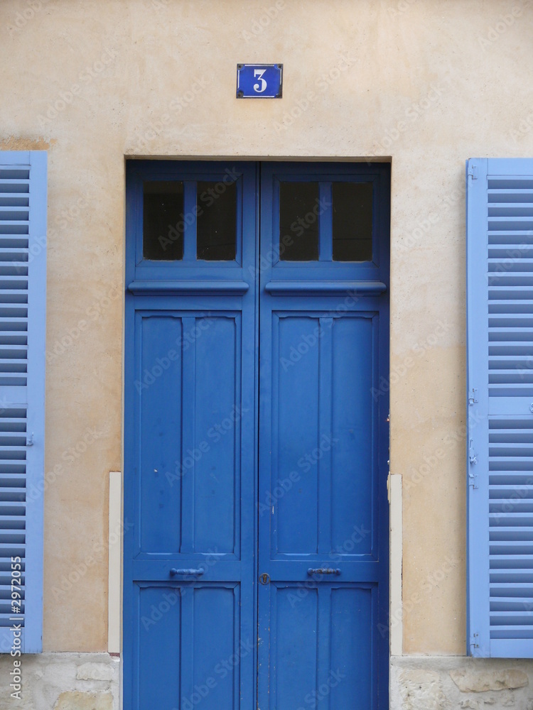 porte bleue 3 verticale.
