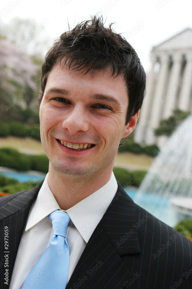 cheerful businessman cheerful businessman