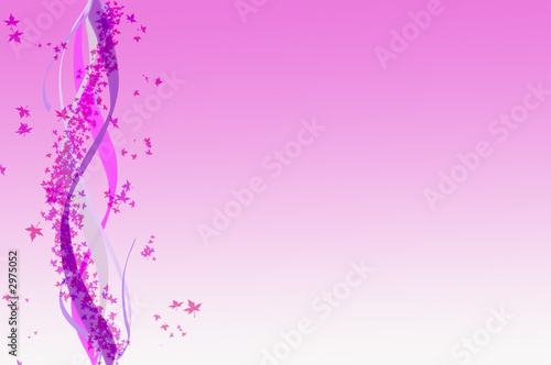 fond rose etoile