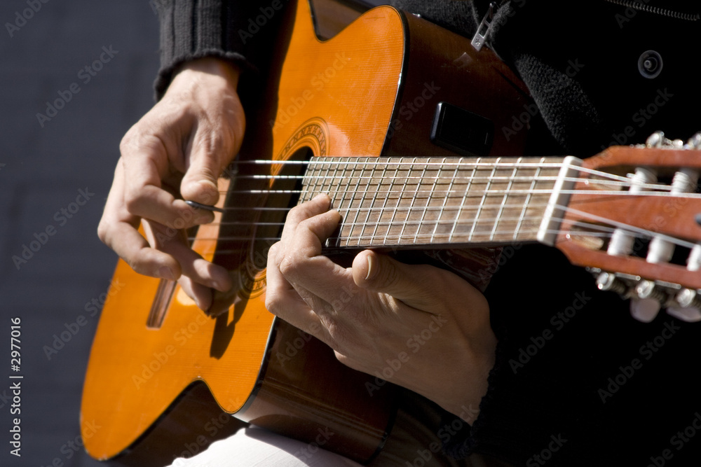 Obraz premium guitare jazz
