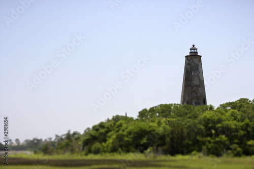 Lighthouse on Bald Head Island, North Carolina. © iofoto