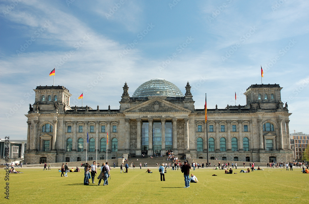 Naklejka premium reichstag in berlin