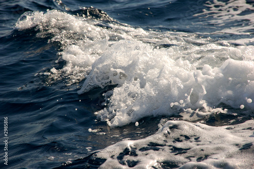 l'ecume des vagues