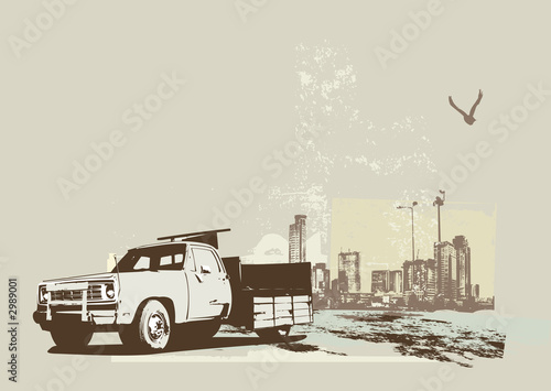 vintage  truck