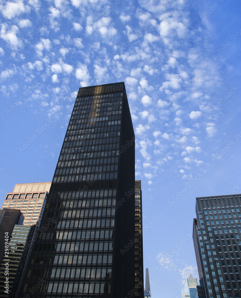 New York City skyscrapers.