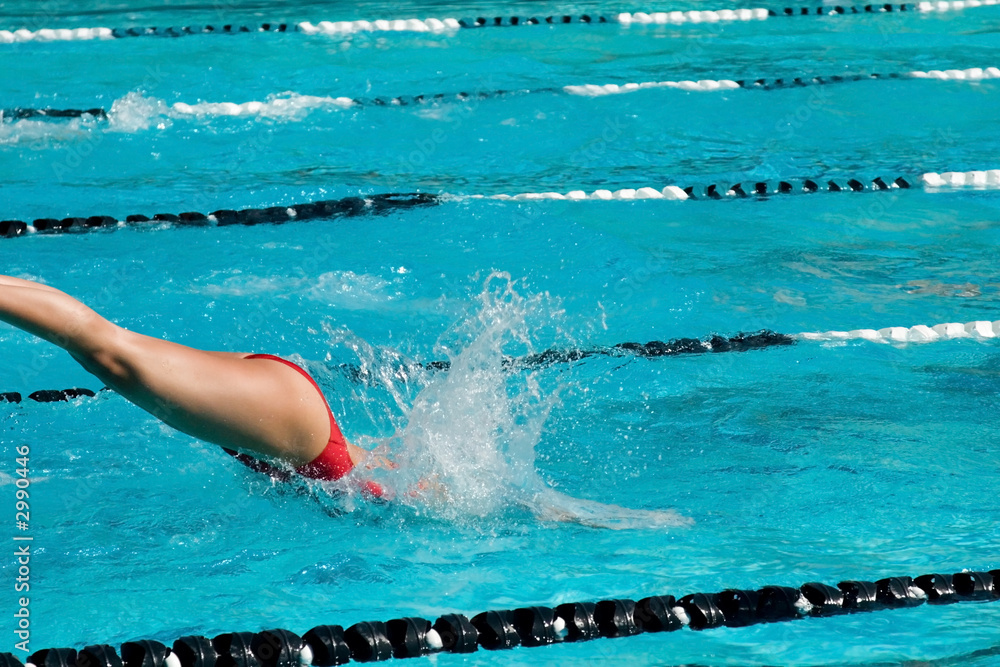 competitive swimming