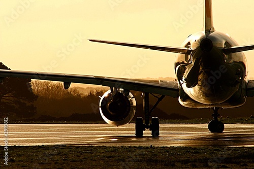 sur le tarmac