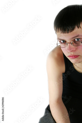 a determined young man