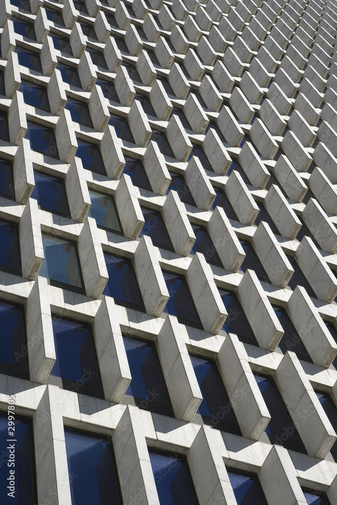 Fototapeta premium Close-up of skyscraper in downtown Atlanta, Georgia.