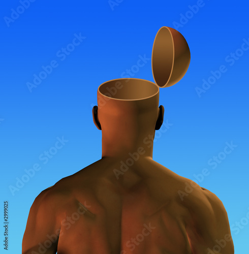 Canvas Print open minded